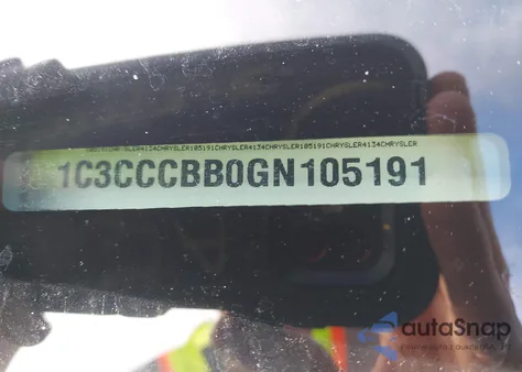 2016 Chrysler 200 S из США, поврежденный, VIN 1C3CCCBB0GN105191